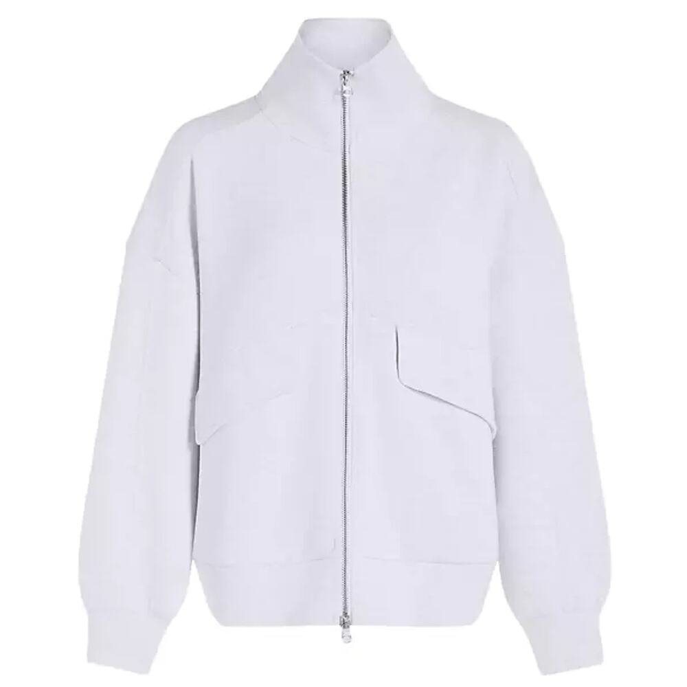 Varley Soft Ivory Marl Garcia Zip Sweatshirt Size XS